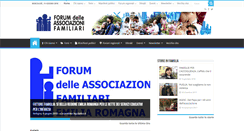 Desktop Screenshot of forumfamiglie.org